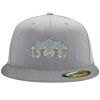 Flexfit 6210 Structured Flat Bill Fitted Hat Thumbnail
