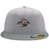 Flexfit 6210 Structured Flat Bill Fitted Hat Thumbnail