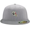Flexfit 6210 Structured Flat Bill Fitted Hat Thumbnail