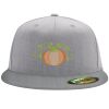 Flexfit 6210 Structured Flat Bill Fitted Hat Thumbnail