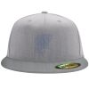 Flexfit 6210 Structured Flat Bill Fitted Hat Thumbnail