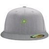 Flexfit 6210 Structured Flat Bill Fitted Hat Thumbnail