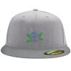 Flexfit 6210 Structured Flat Bill Fitted Hat Thumbnail