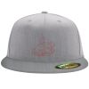 Flexfit 6210 Structured Flat Bill Fitted Hat Thumbnail