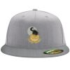 Flexfit 6210 Structured Flat Bill Fitted Hat Thumbnail