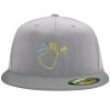 Flexfit 6210 Structured Flat Bill Fitted Hat Thumbnail