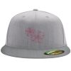 Flexfit 6210 Structured Flat Bill Fitted Hat Thumbnail