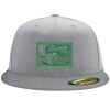 Flexfit 6210 Structured Flat Bill Fitted Hat Thumbnail