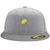 Flexfit 6210 Structured Flat Bill Fitted Hat Thumbnail