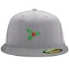 Flexfit 6210 Structured Flat Bill Fitted Hat Thumbnail