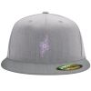 Flexfit 6210 Structured Flat Bill Fitted Hat Thumbnail