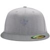 Flexfit 6210 Structured Flat Bill Fitted Hat Thumbnail
