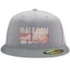 Flexfit 6210 Structured Flat Bill Fitted Hat Thumbnail