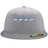 Flexfit 6210 Structured Flat Bill Fitted Hat Thumbnail