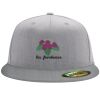 Flexfit 6210 Structured Flat Bill Fitted Hat Thumbnail
