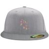 Flexfit 6210 Structured Flat Bill Fitted Hat Thumbnail
