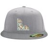 Flexfit 6210 Structured Flat Bill Fitted Hat Thumbnail