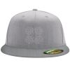 Flexfit 6210 Structured Flat Bill Fitted Hat Thumbnail