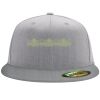 Flexfit 6210 Structured Flat Bill Fitted Hat Thumbnail