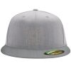 Flexfit 6210 Structured Flat Bill Fitted Hat Thumbnail