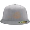 Flexfit 6210 Structured Flat Bill Fitted Hat Thumbnail