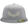 Flexfit 6210 Structured Flat Bill Fitted Hat Thumbnail