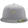 Flexfit 6210 Structured Flat Bill Fitted Hat Thumbnail