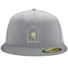 Flexfit 6210 Structured Flat Bill Fitted Hat Thumbnail