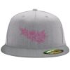 Flexfit 6210 Structured Flat Bill Fitted Hat Thumbnail