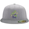 Flexfit 6210 Structured Flat Bill Fitted Hat Thumbnail