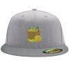 Flexfit 6210 Structured Flat Bill Fitted Hat Thumbnail