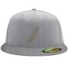Flexfit 6210 Structured Flat Bill Fitted Hat Thumbnail