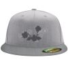 Flexfit 6210 Structured Flat Bill Fitted Hat Thumbnail