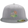 Flexfit 6210 Structured Flat Bill Fitted Hat Thumbnail