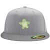 Flexfit 6210 Structured Flat Bill Fitted Hat Thumbnail
