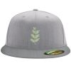 Flexfit 6210 Structured Flat Bill Fitted Hat Thumbnail