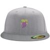 Flexfit 6210 Structured Flat Bill Fitted Hat Thumbnail