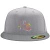 Flexfit 6210 Structured Flat Bill Fitted Hat Thumbnail