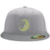 Flexfit 6210 Structured Flat Bill Fitted Hat Thumbnail