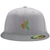 Flexfit 6210 Structured Flat Bill Fitted Hat Thumbnail
