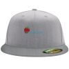 Flexfit 6210 Structured Flat Bill Fitted Hat Thumbnail