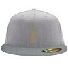 Flexfit 6210 Structured Flat Bill Fitted Hat Thumbnail