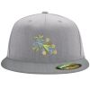 Flexfit 6210 Structured Flat Bill Fitted Hat Thumbnail