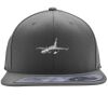 Flexfit 110F Structured Flat Bill Snapback Hat Thumbnail