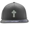 Flexfit 110F Structured Flat Bill Snapback Hat Thumbnail