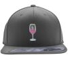 Flexfit 110F Structured Flat Bill Snapback Hat Thumbnail