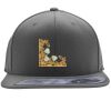 Flexfit 110F Structured Flat Bill Snapback Hat Thumbnail